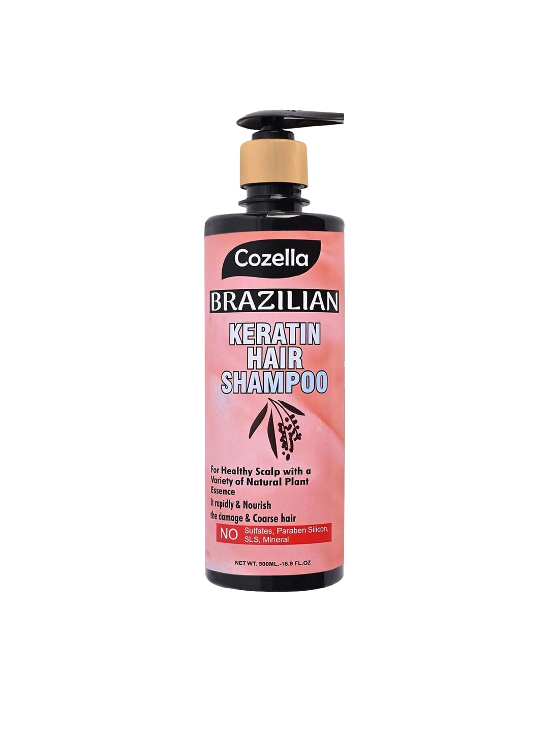 

COZELLA Brazilian Keratin Hair shampoo 500ml, Na