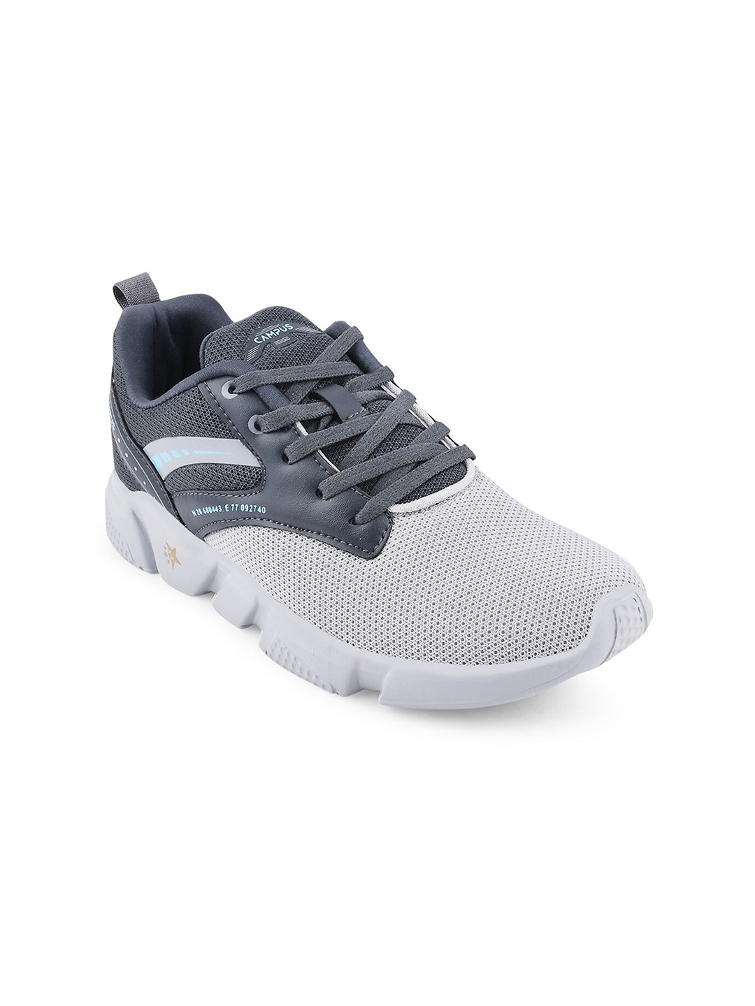 

Campus Women Grey Mesh Running Shoes