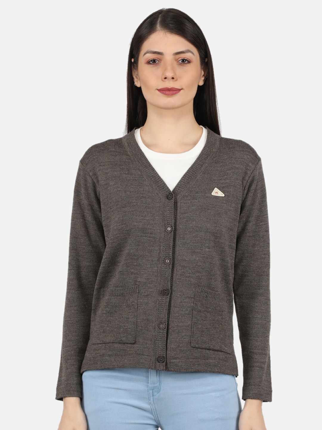 

Monte Carlo Women Brown Cardigan
