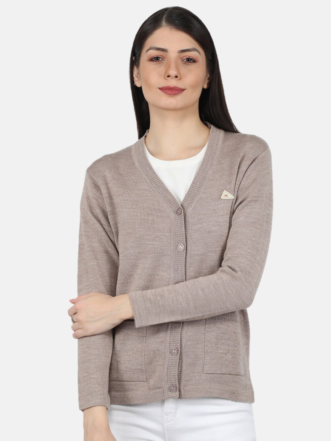 

Monte Carlo Women Beige Cardigan