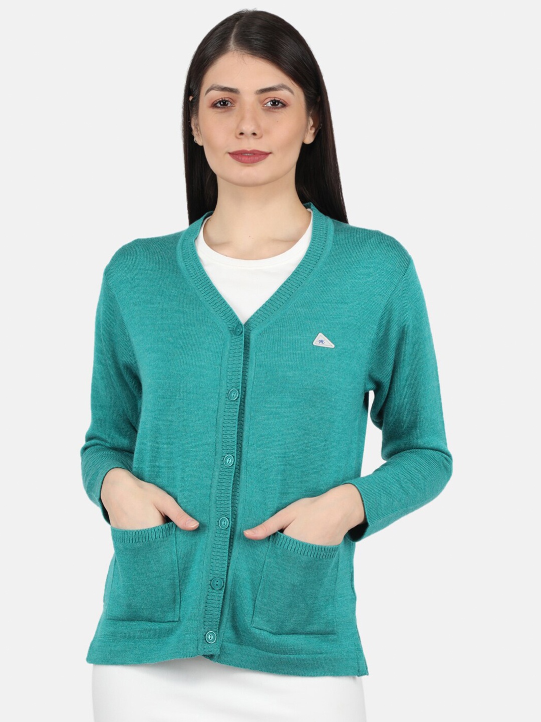 

Monte Carlo Women Green Cardigan