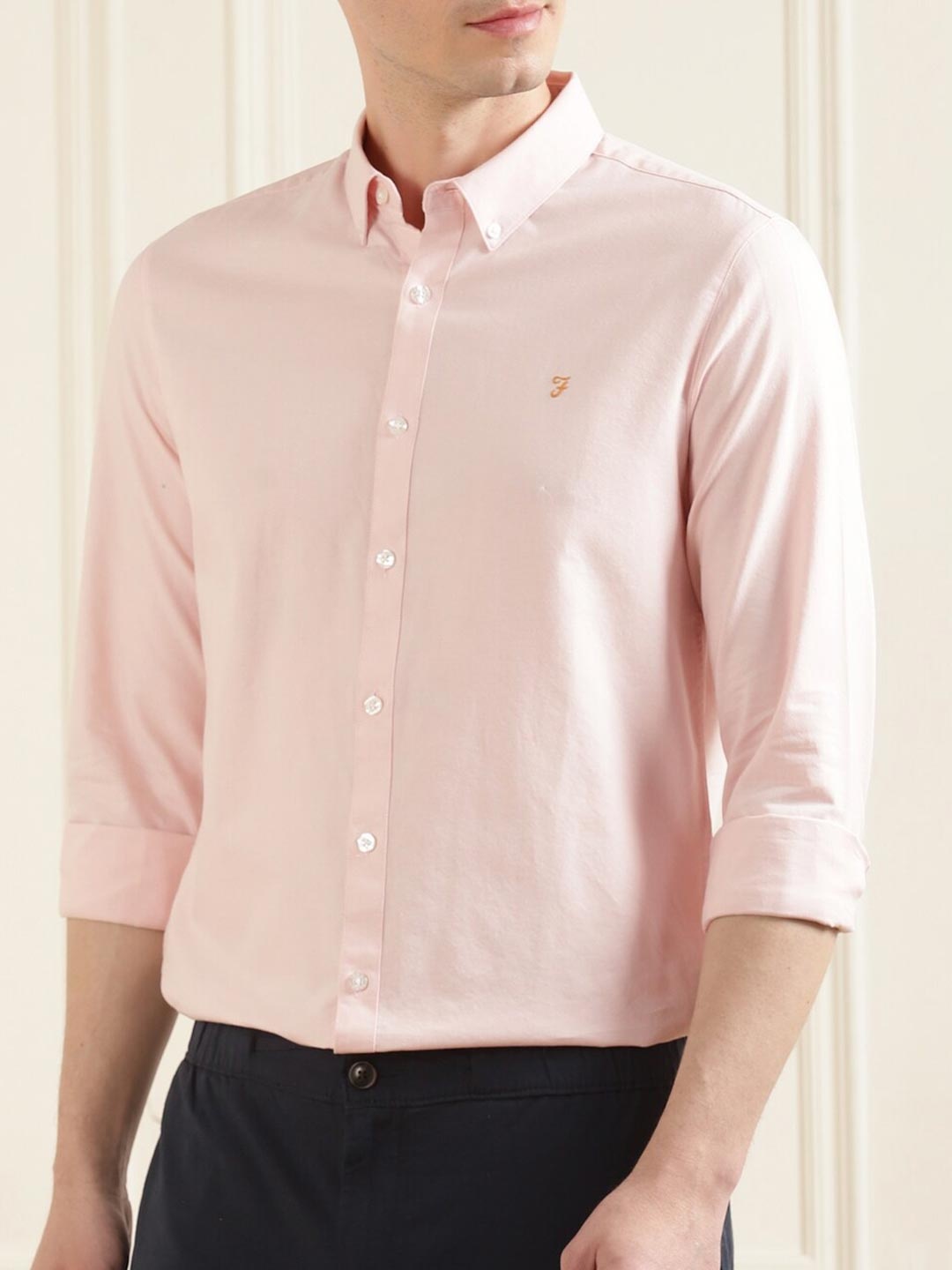 

Farah Men Pink Casual Shirt