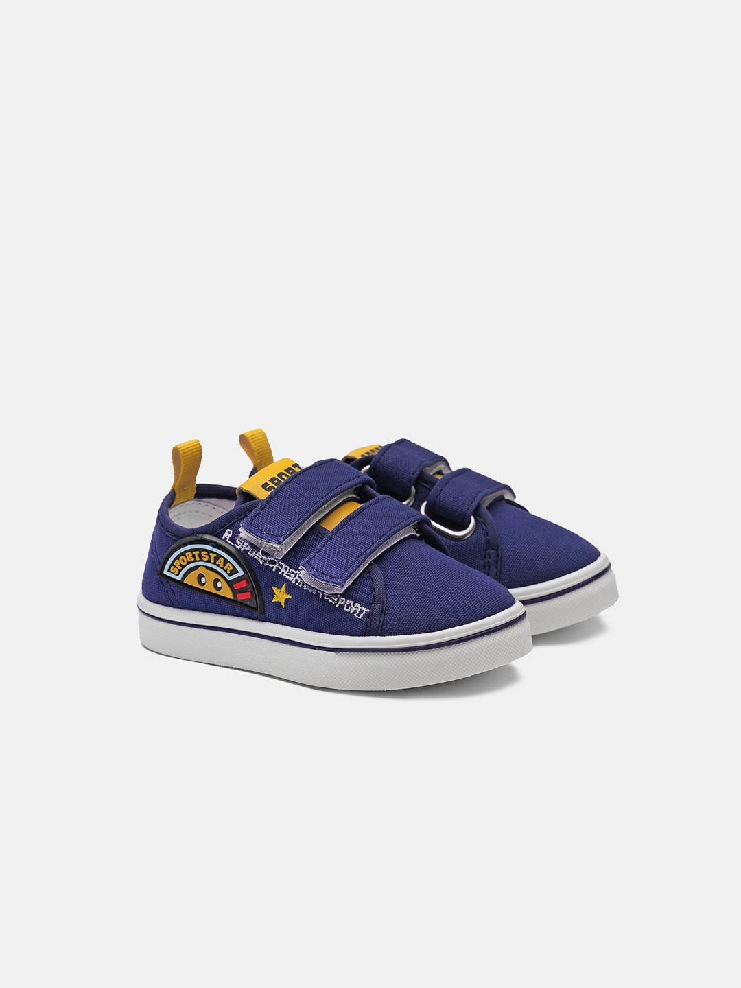 

R&B Boys Blue Slip-On Sneakers