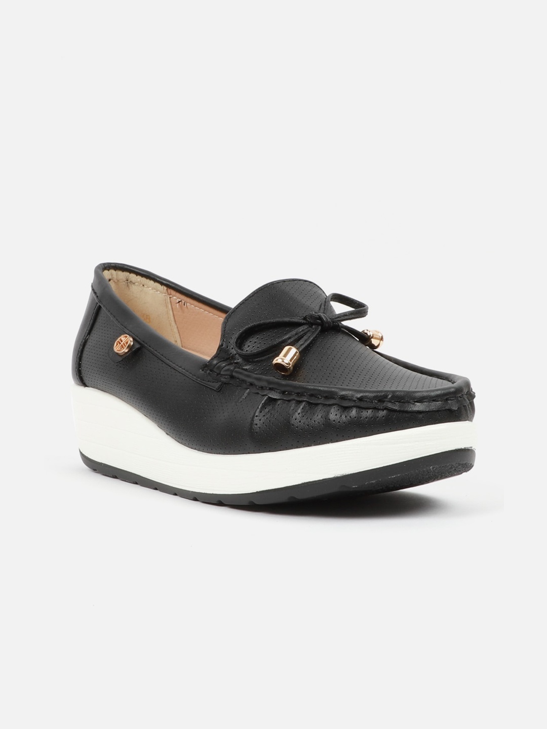 

Carlton London Women Black Clogs