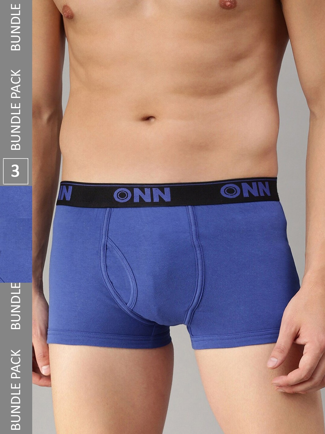 

ONN Men Pack of 3 Short Trunks ONN_254_RBU_3PC, Blue