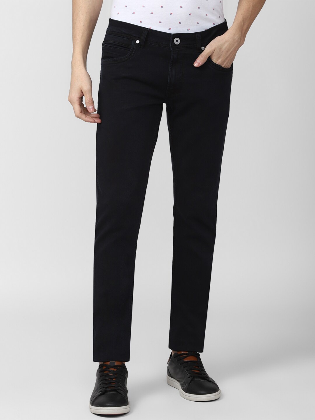 

Peter England Casuals Men Black Skinny Fit Jeans