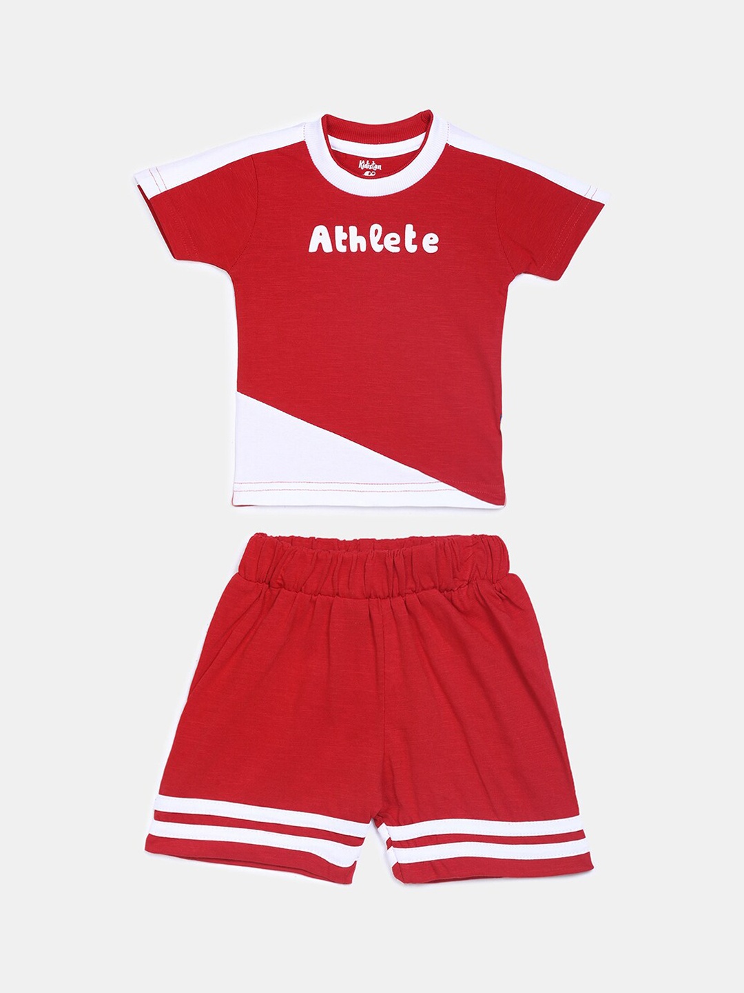 

V-Mart Unisex Kids Red Clothing Set
