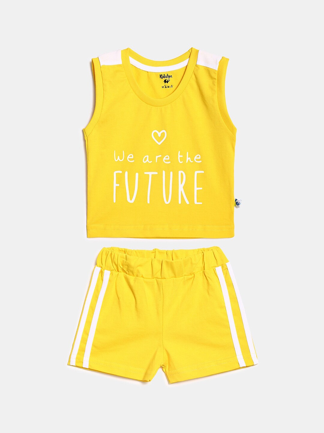 

V-Mart Unisex Kids Yellow Clothing Set