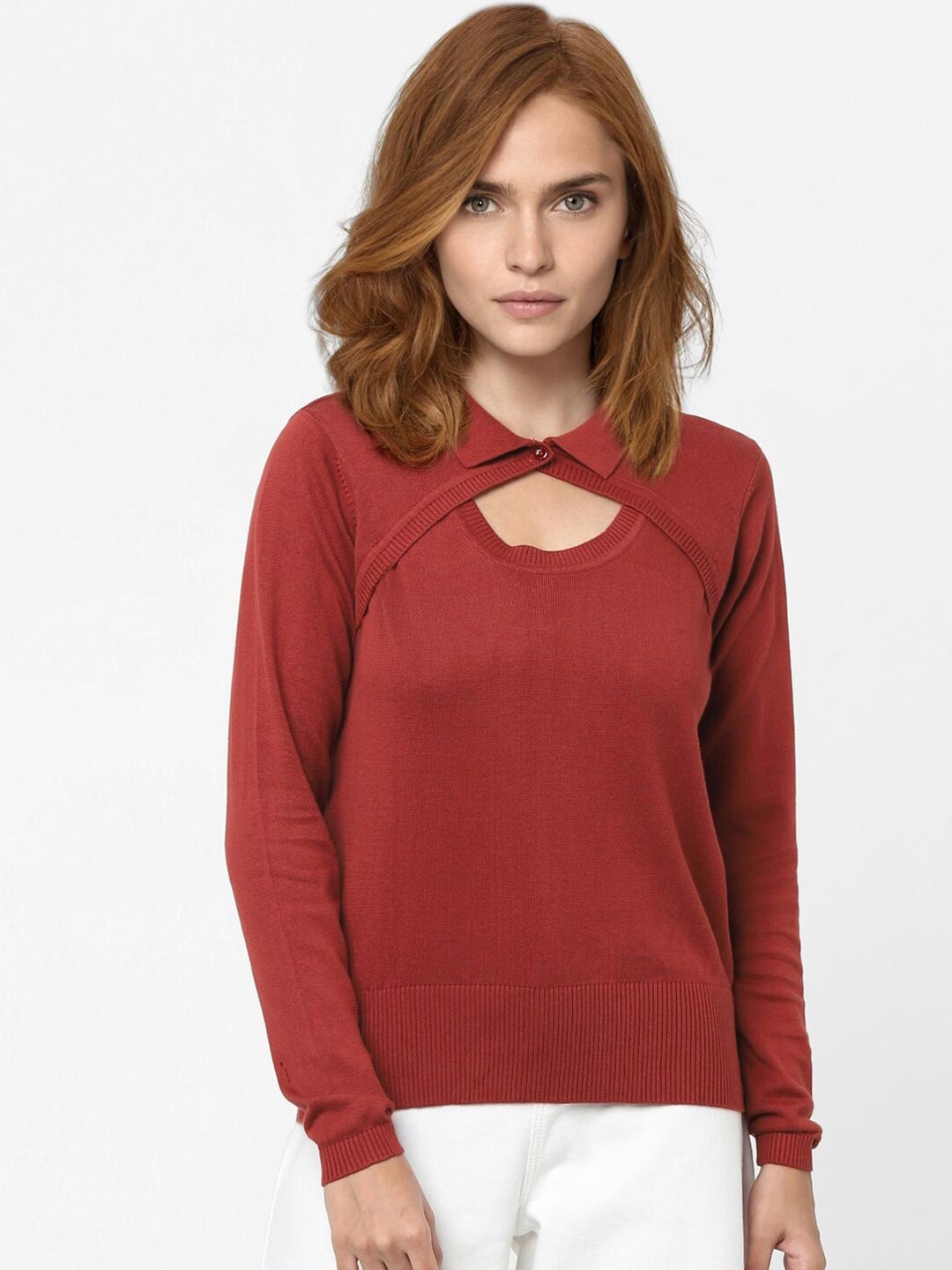 

Vero Moda Women Brown Pullover