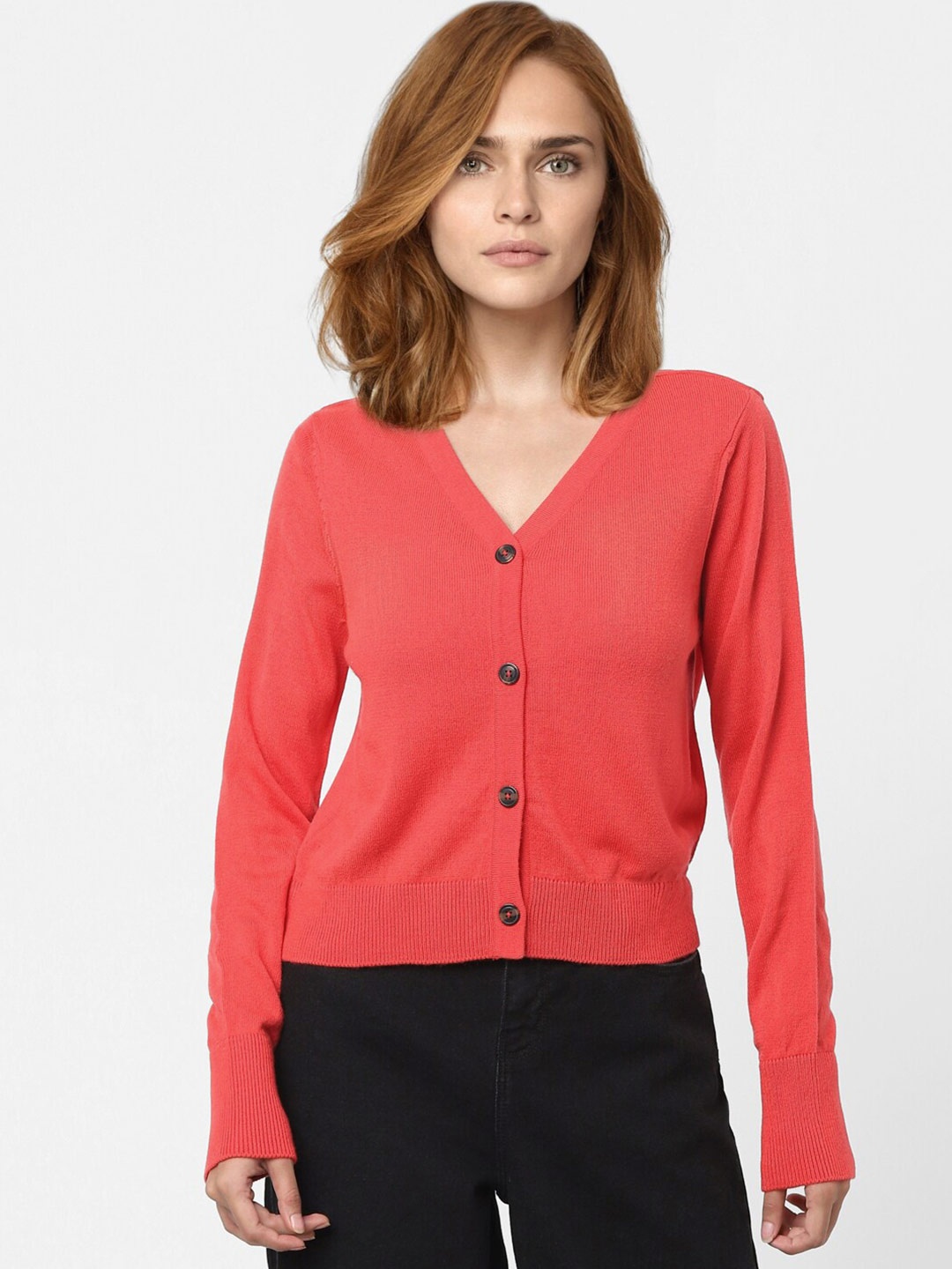 

Vero Moda Women Pink Cardigan