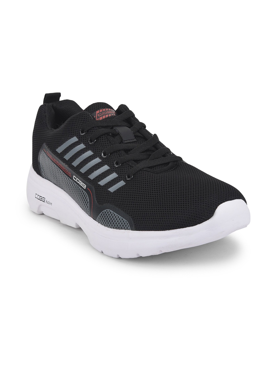 

COBB Men Black Walking Non-Marking Shoes