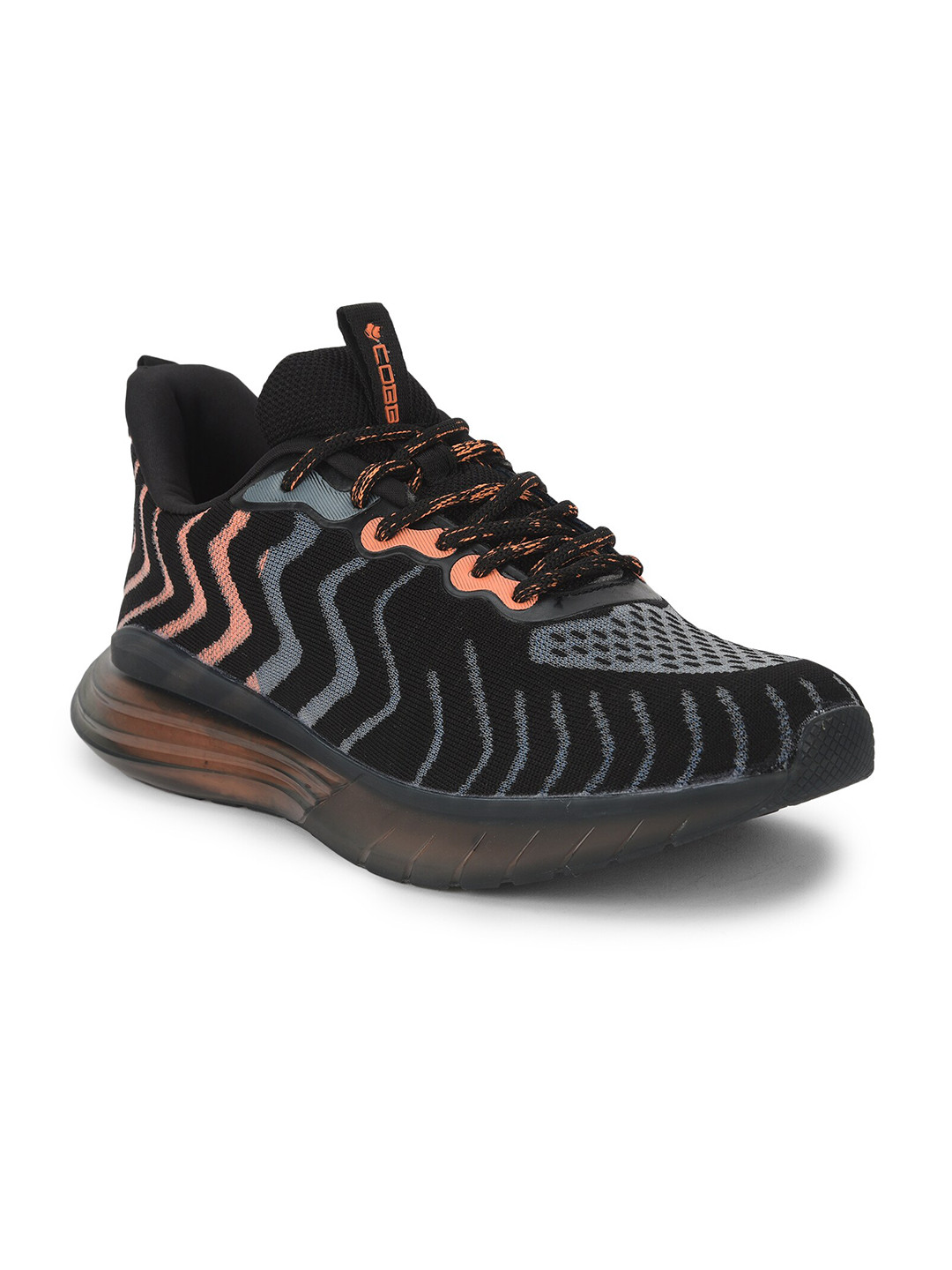 

COBB Men Black Walking Non-Marking Shoes