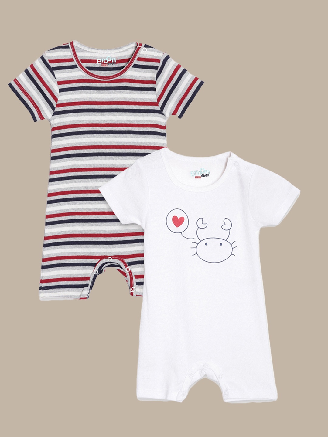 

Broon Boys Red Bodysuit