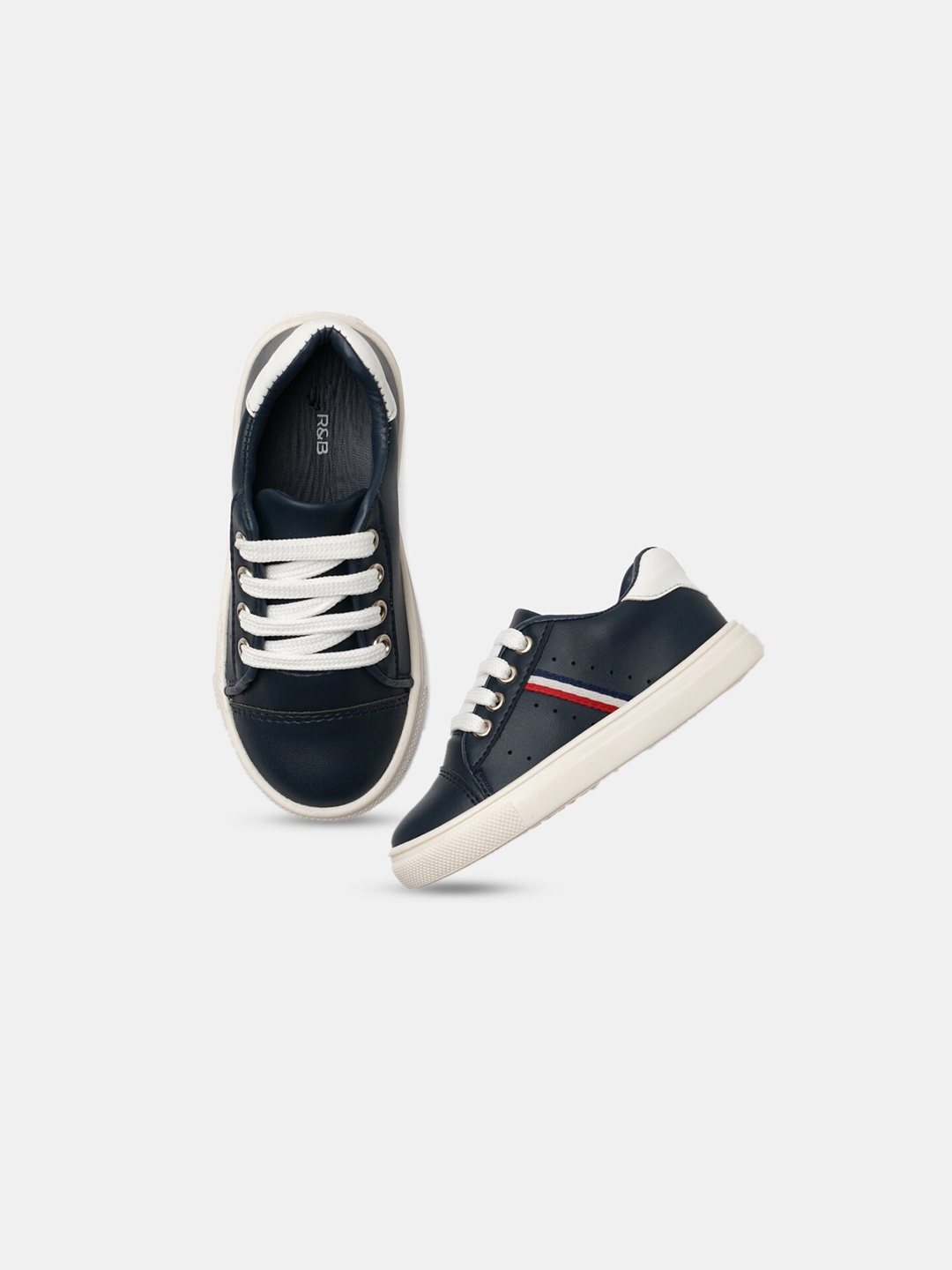 

R&B Boys Blue PU Sneakers