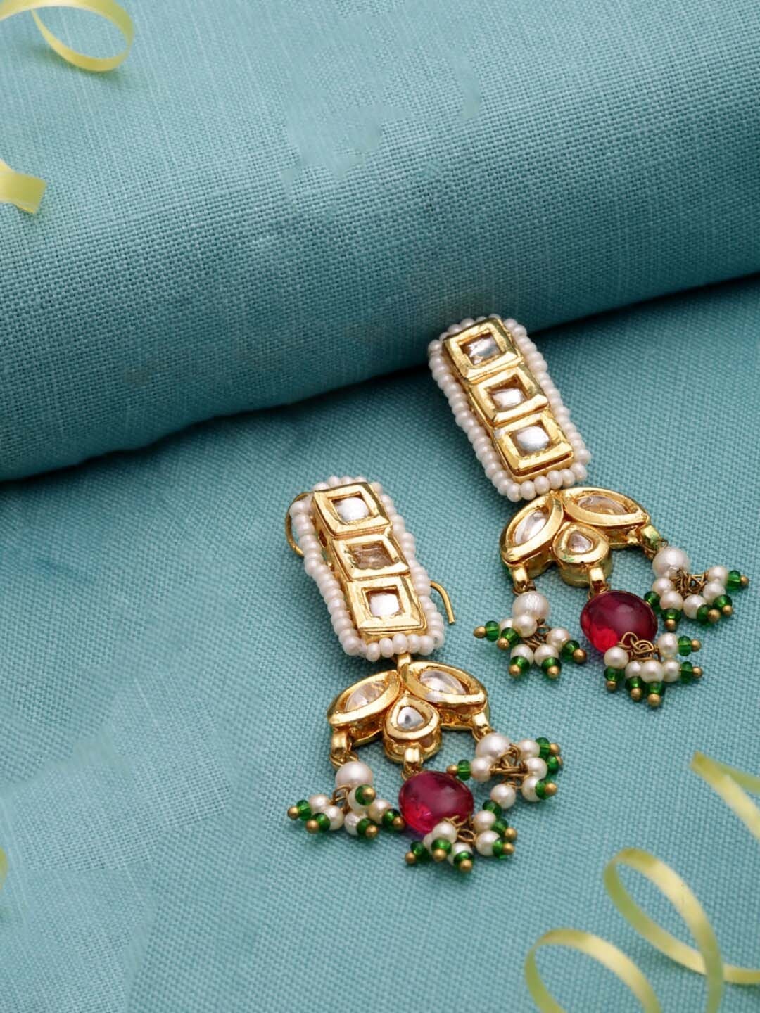 

DUGRISTYLE Red Classic Drop Earrings