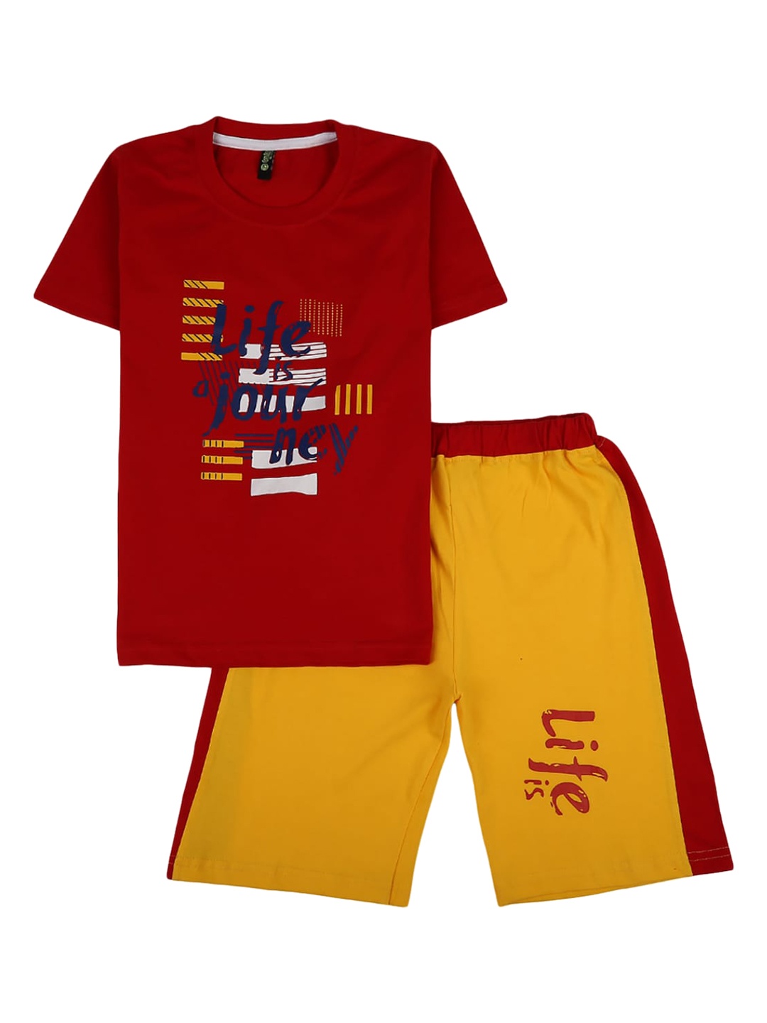 

V-Mart Unisex Kids Red Clothing Set