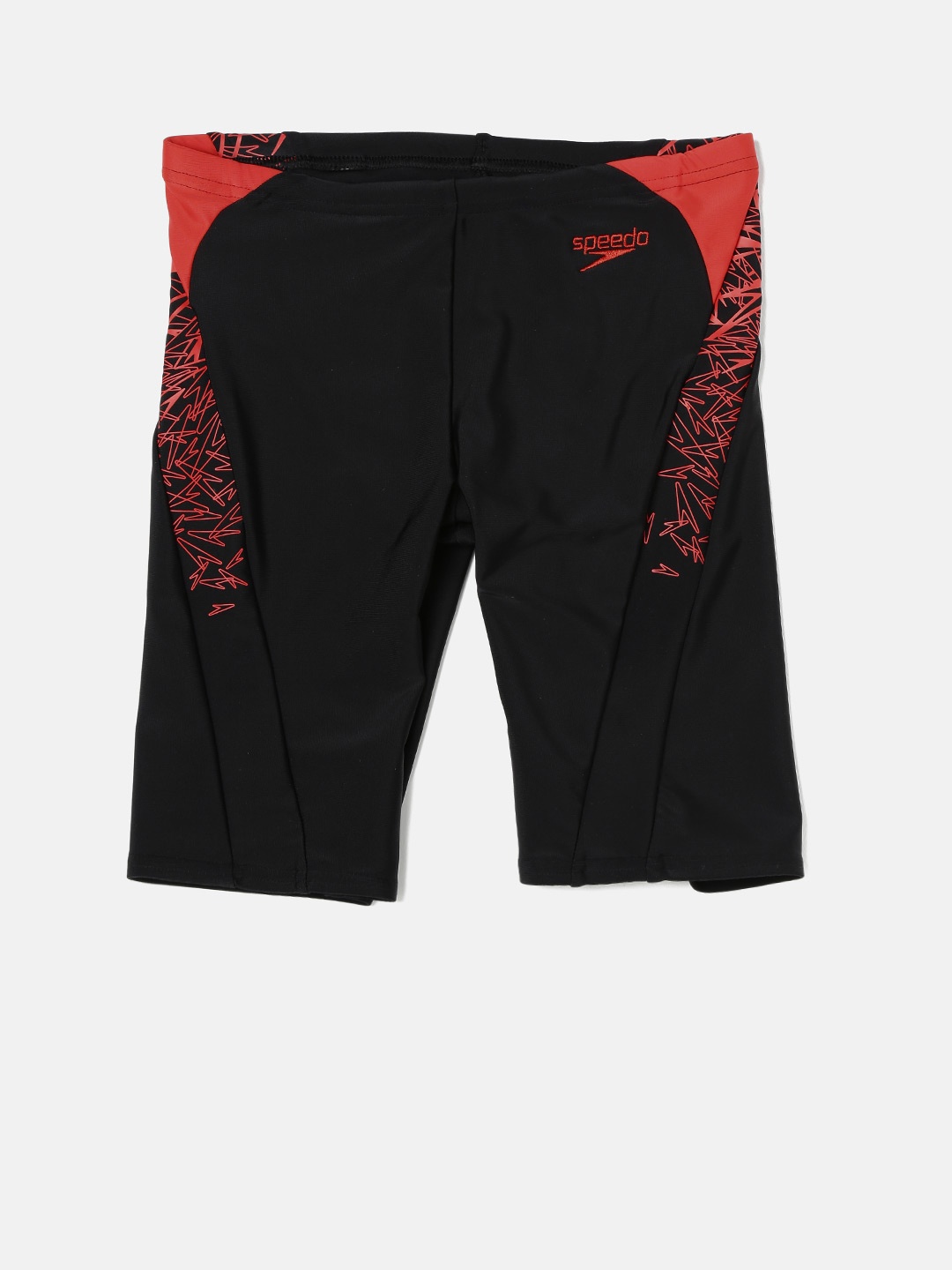 

Speedo Boys Black & Red Printed Swim Shorts 8108493268