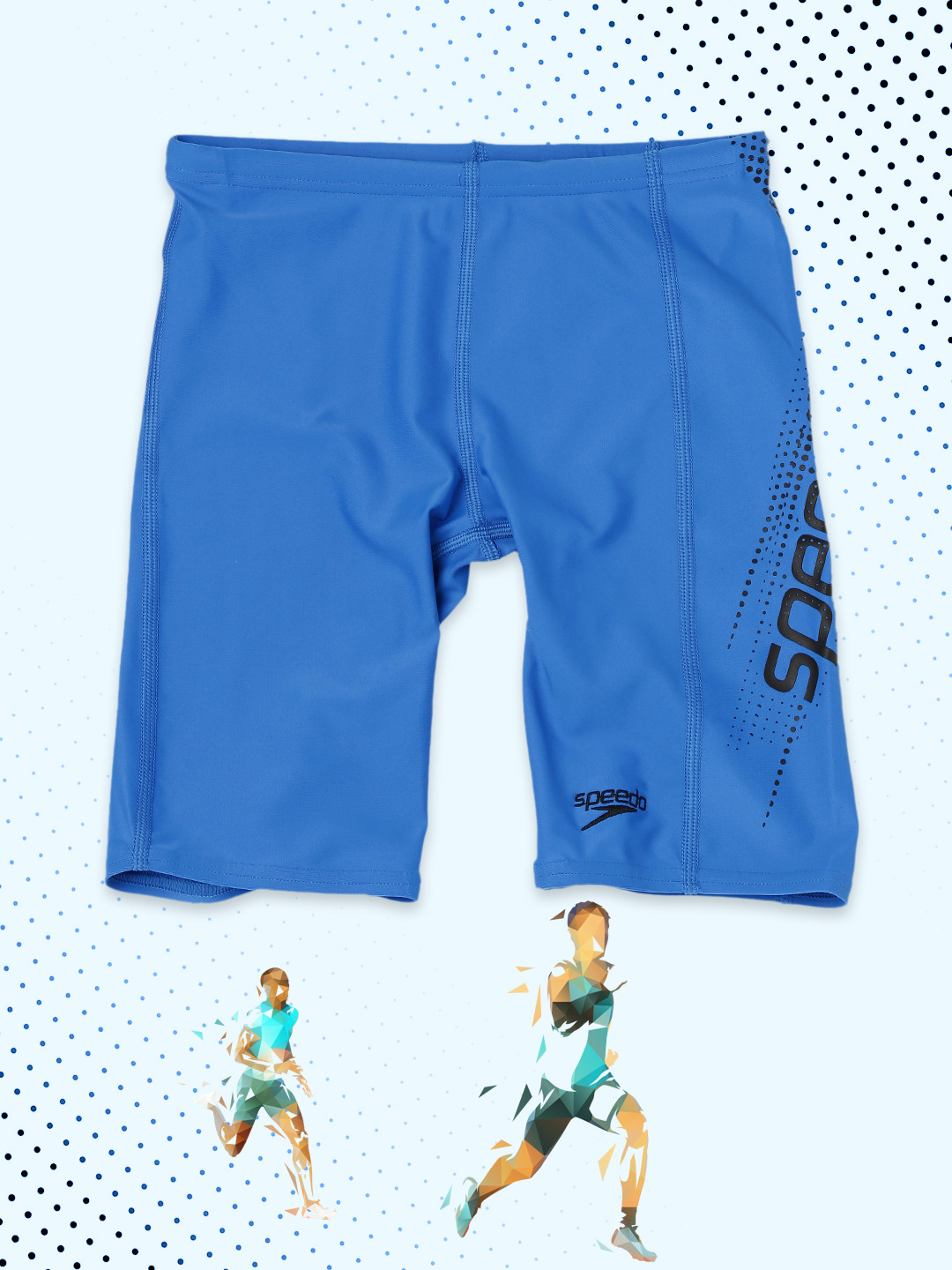 

Speedo Boys Blue Printed Swim Shorts 809531B490