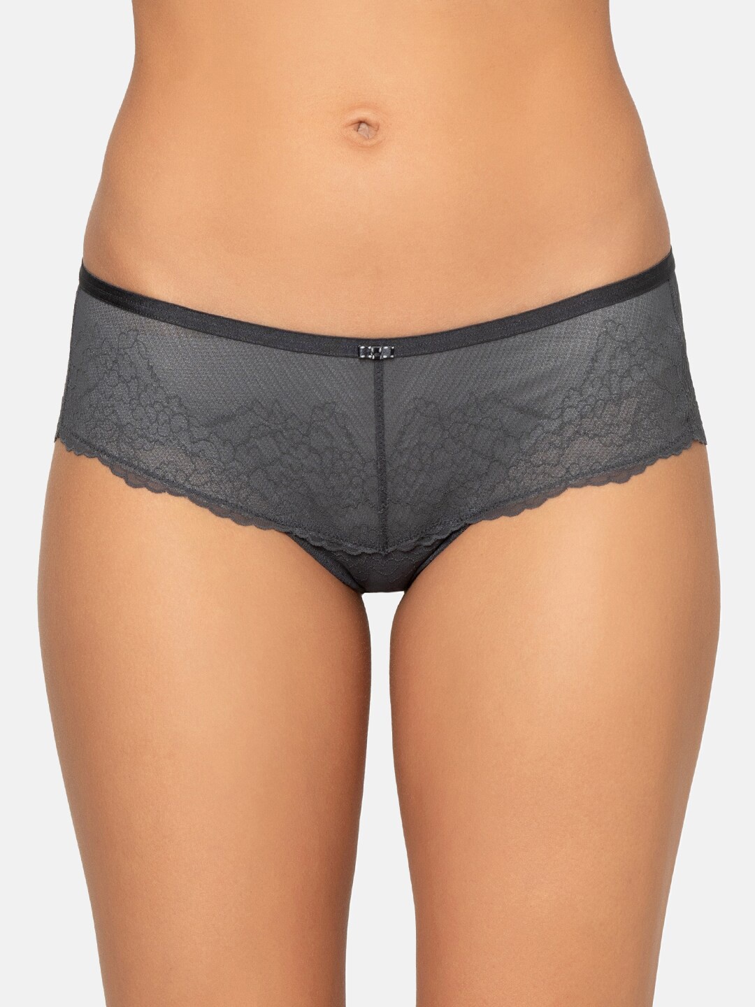 

Triumph Women Light Blue Solid Hipster Briefs