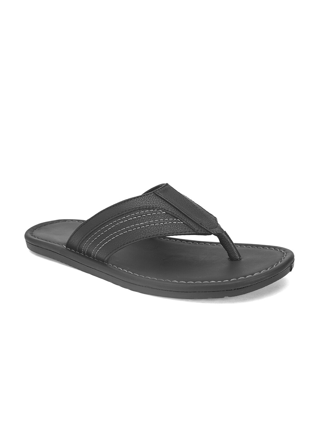 

birgos Men Black Clogs Sandals