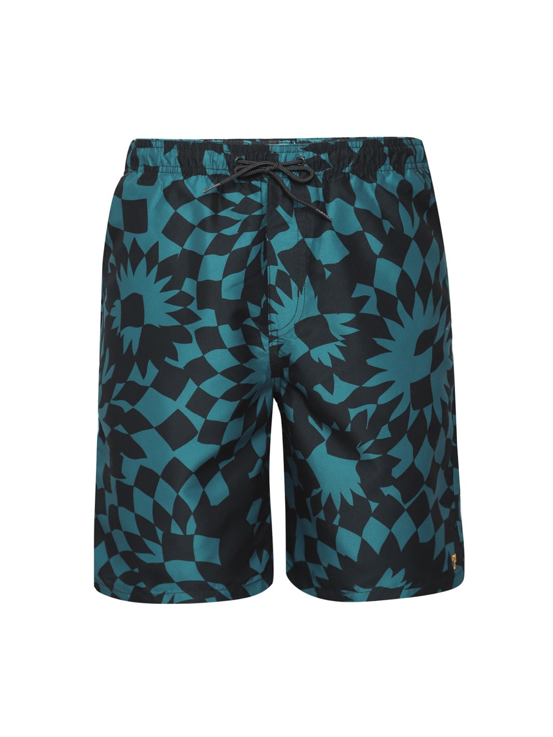 

Farah Men Blue Printed Shorts