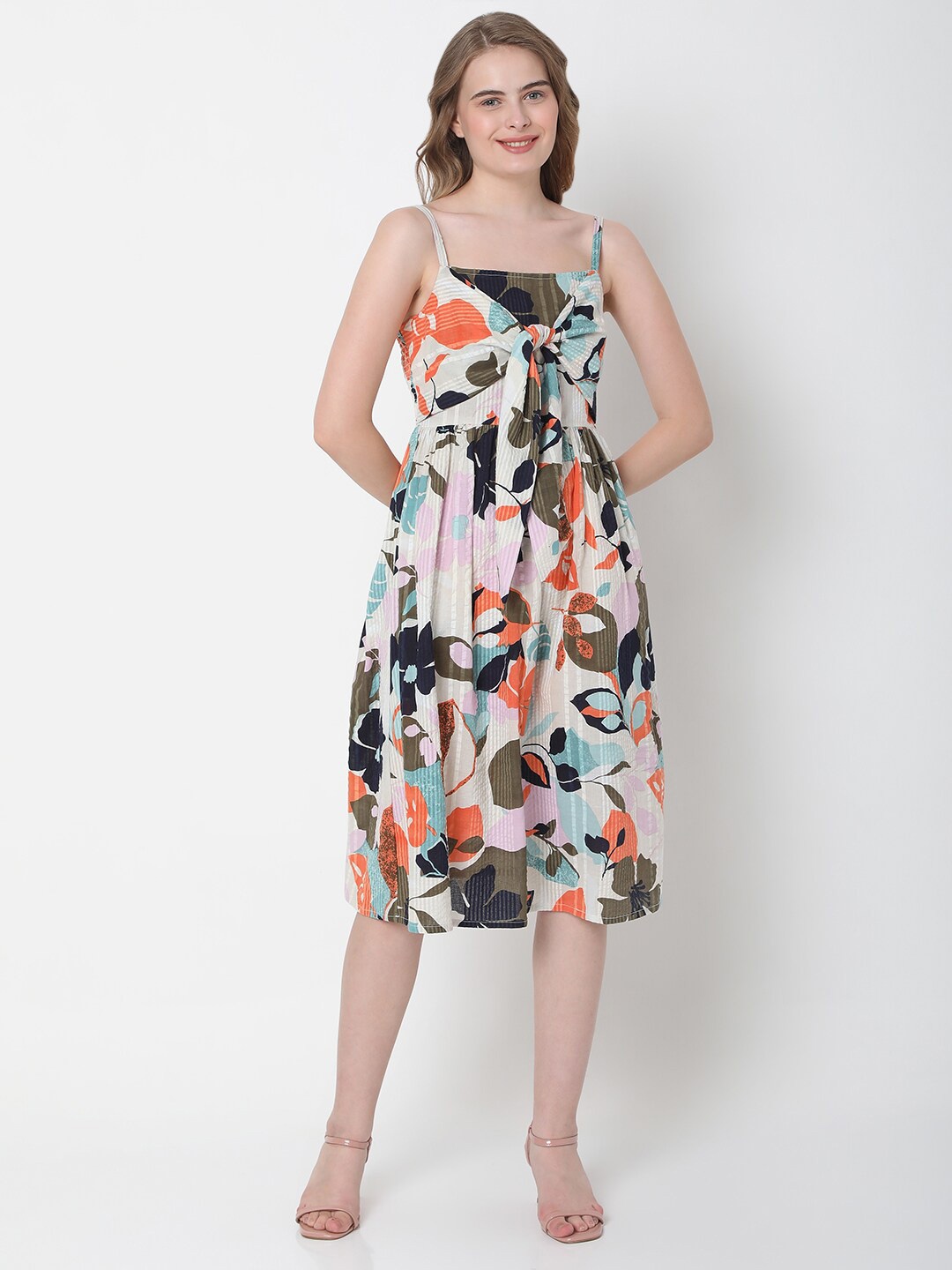 

Vero Moda Multicoloured A-Line Dress, Multi