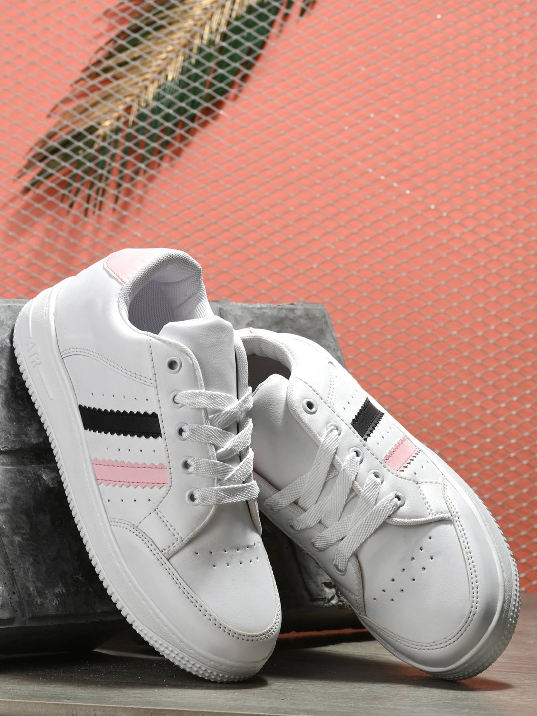 

DEAS Women White Sneakers