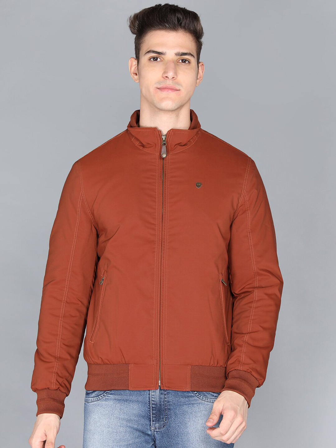 

LURE URBAN Men Rust Sporty Jacket