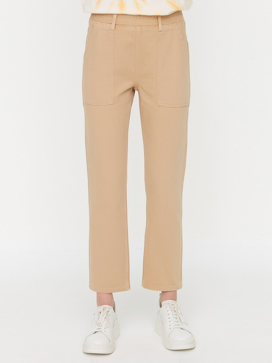

Trendyol Women Camel Brown Jeans
