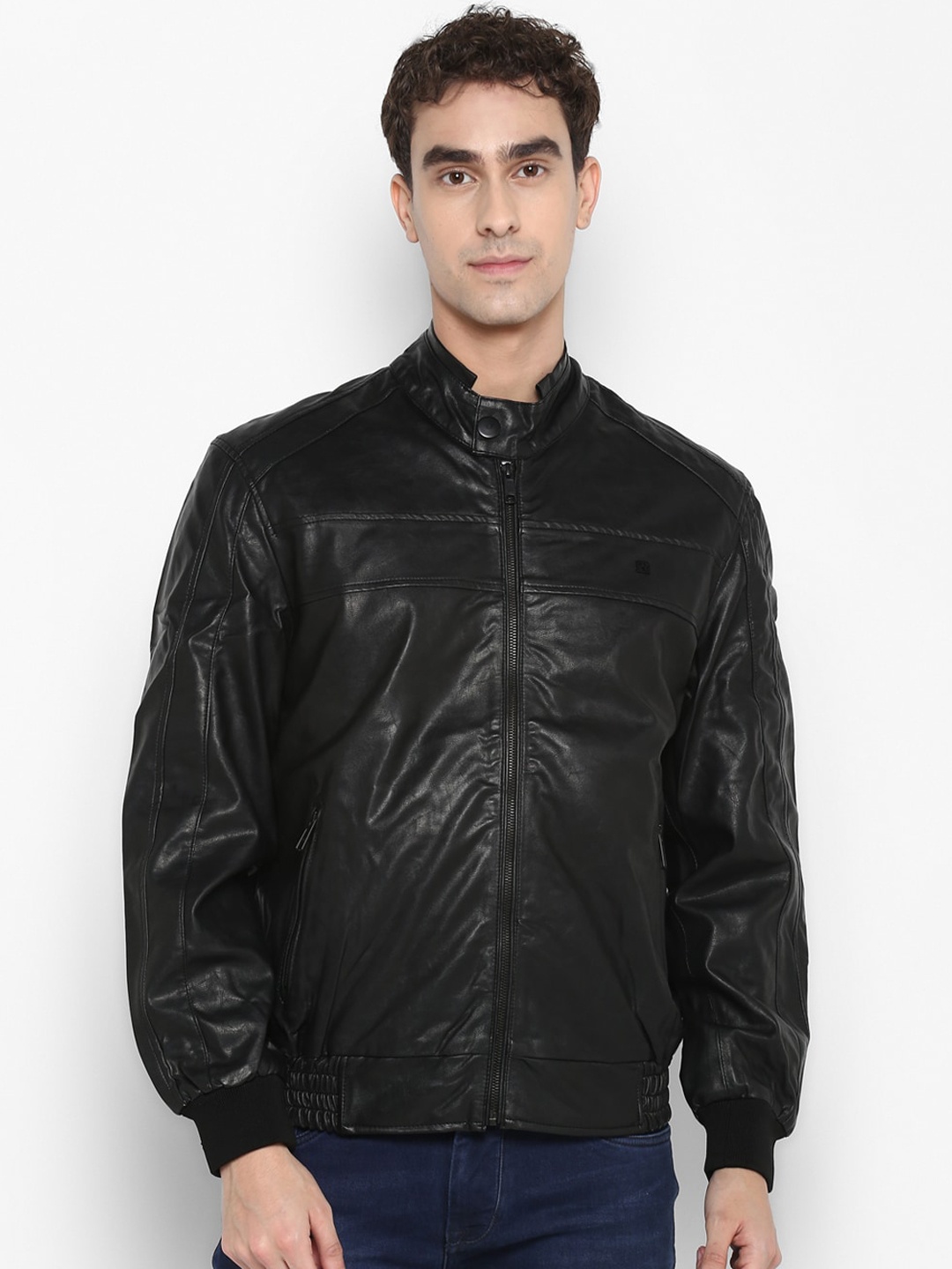 

Turtle Men Black Windcheater Outdoor Biker Jacket