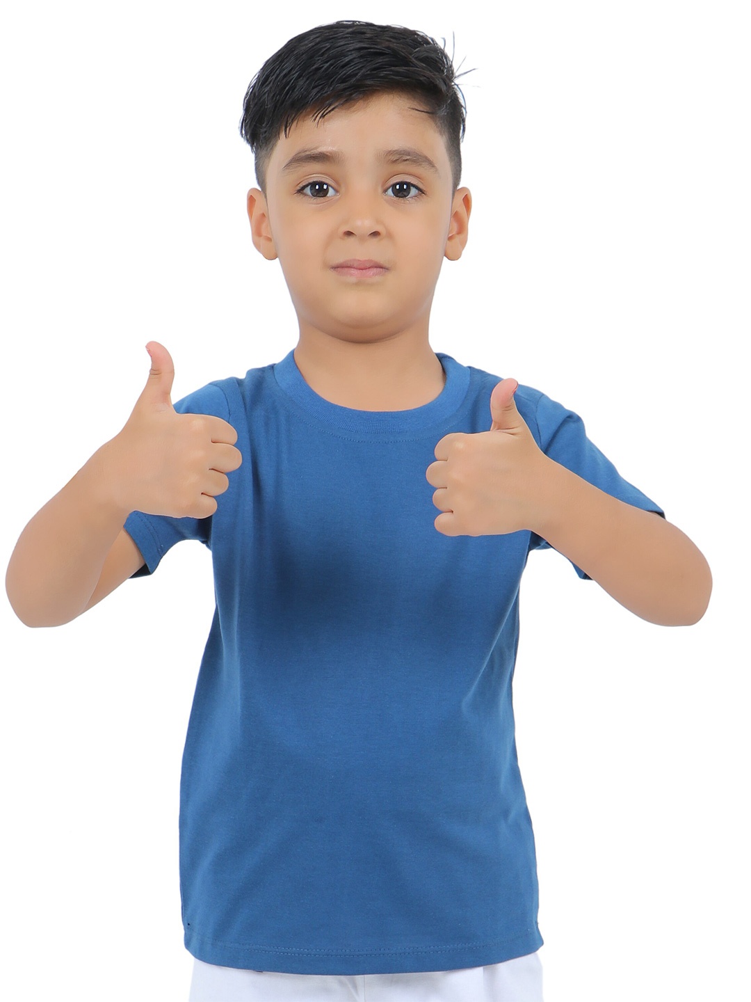 

3BROS Kids Gunmetal-Toned T-shirt, Metallic