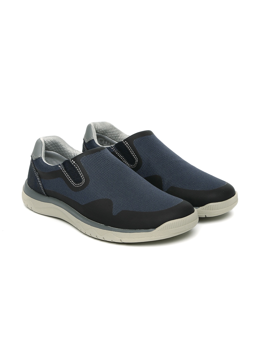 

Clarks Men Navy Sneakers, Navy blue