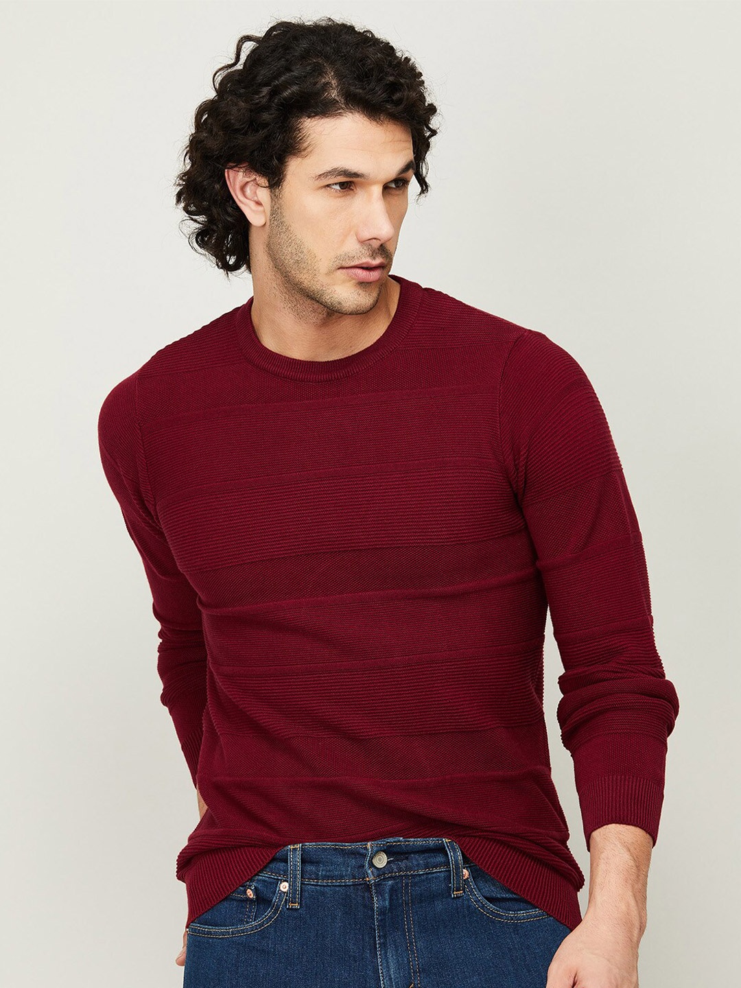 

CODE by Lifestyle Men Red Sweatshirt