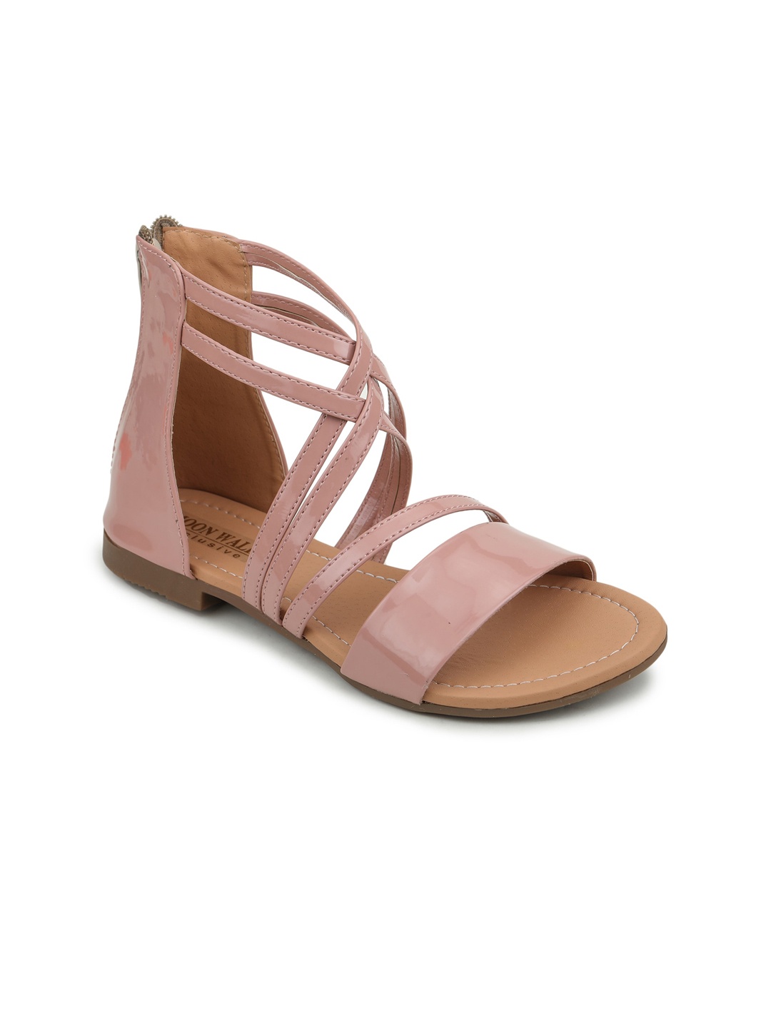 

Moonwalk Women Pink Buckles Flats