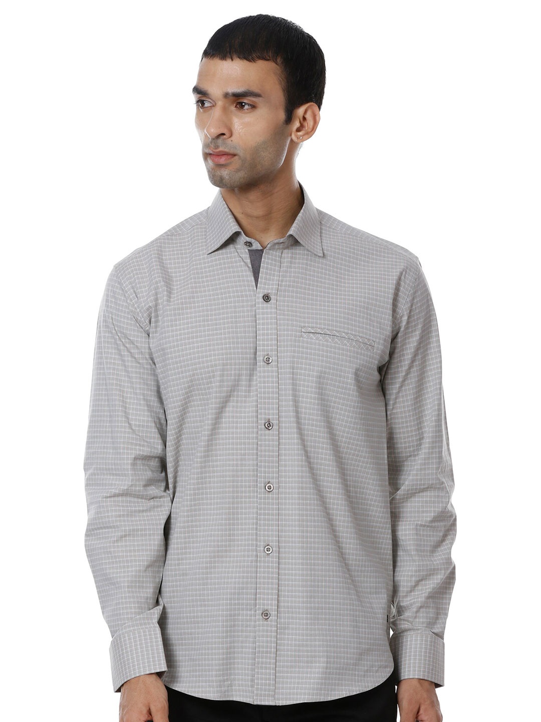 

SHIRT THEORY Men Brown Printed Casual Shirt
