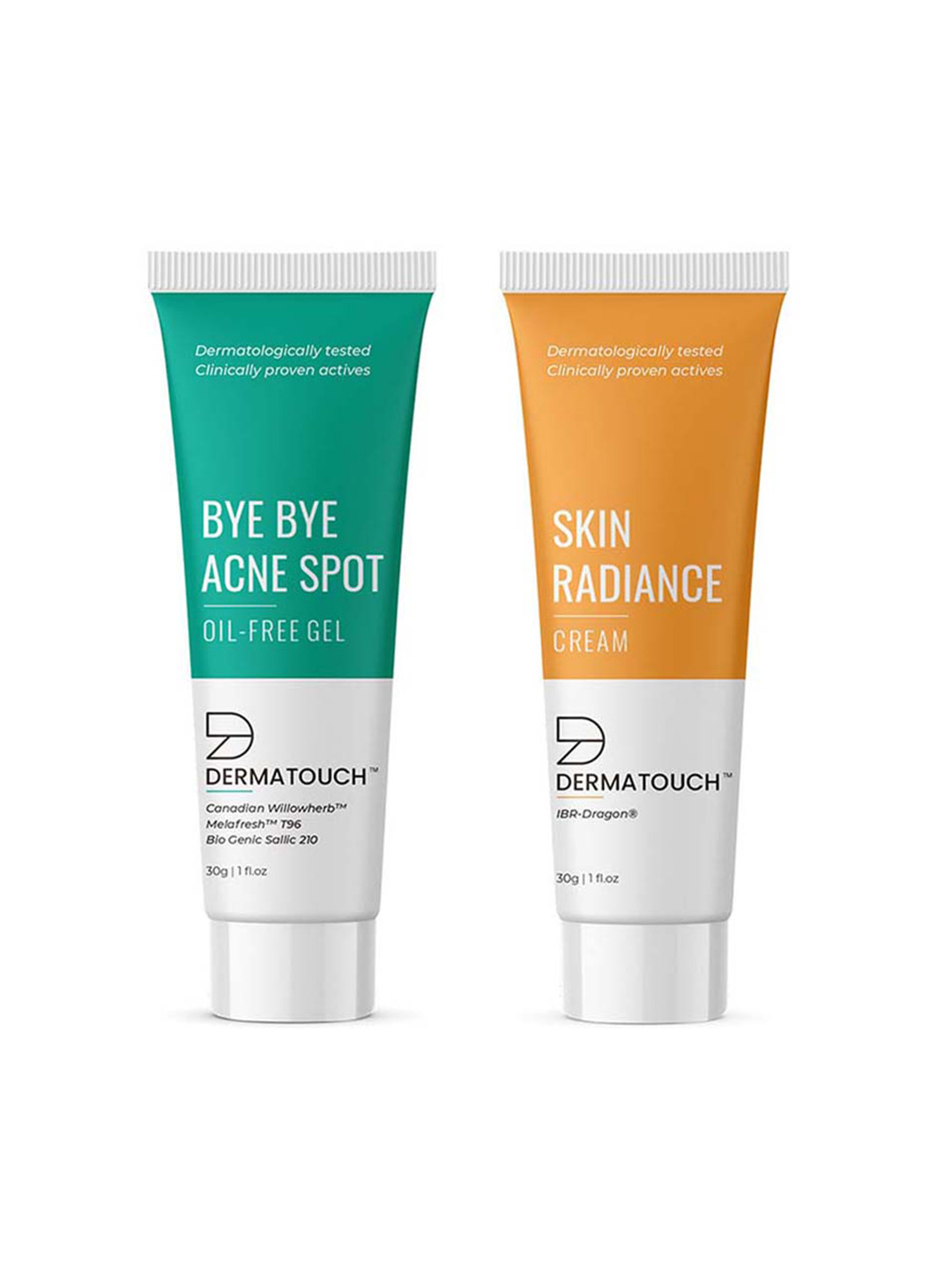 

Dermatouch Pack Of 2 White Skin Radiance Cream & Acne Spot