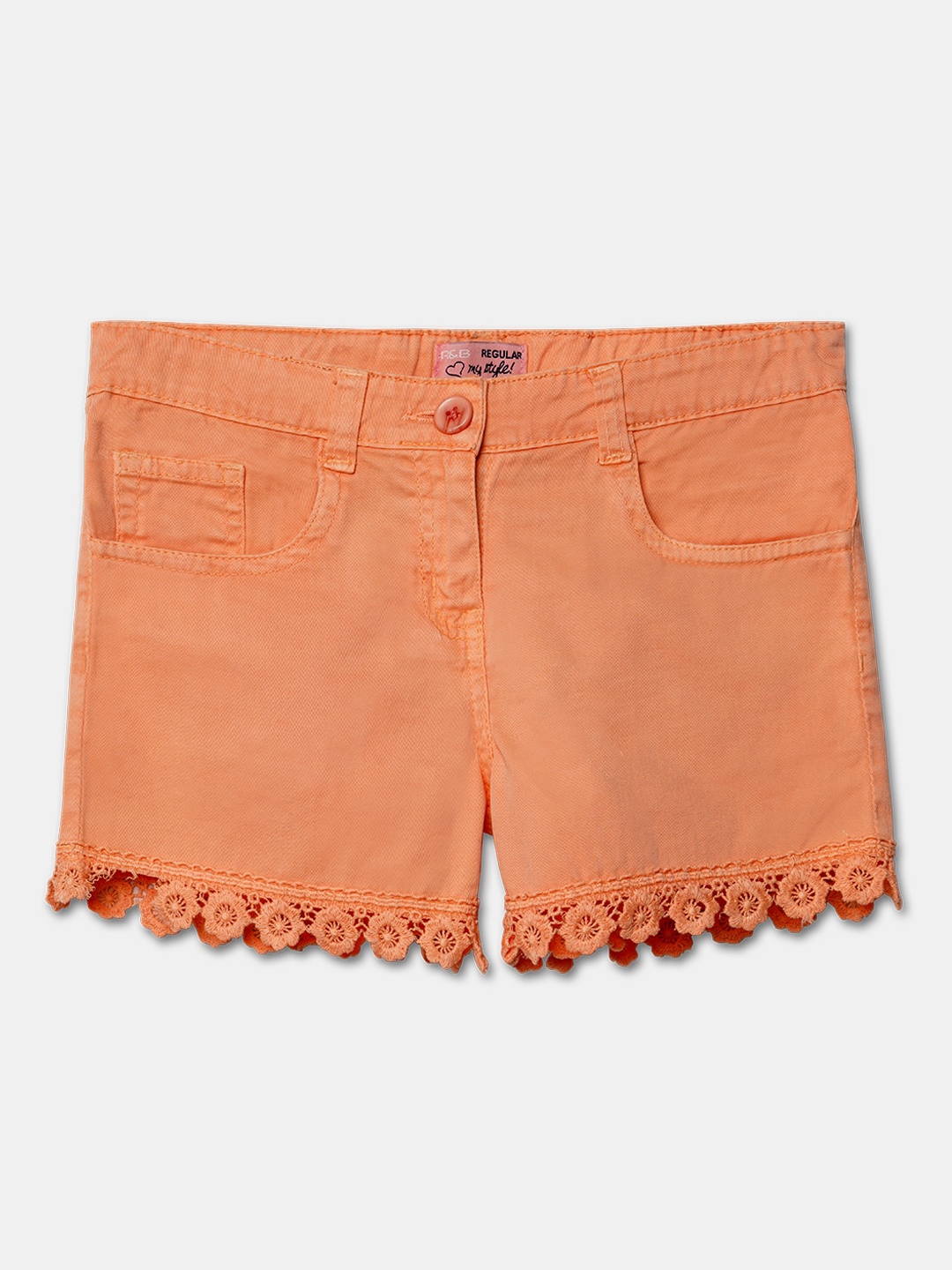 

R&B Girls Peach-Coloured Shorts