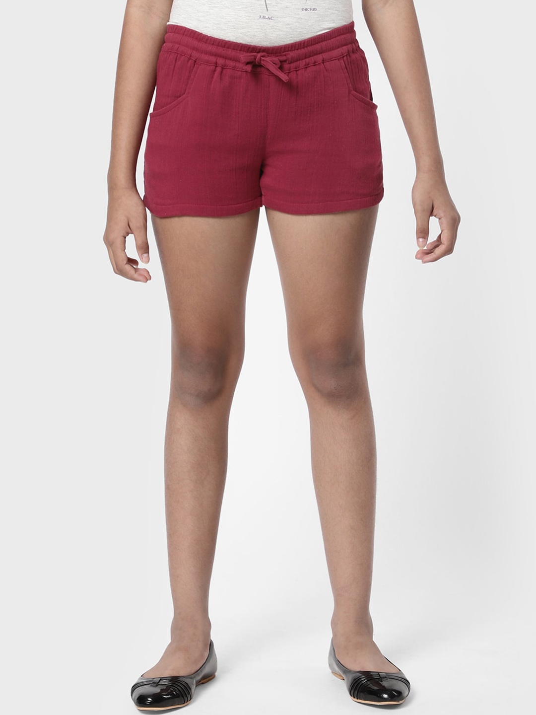 

R&B Girls Maroon Shorts