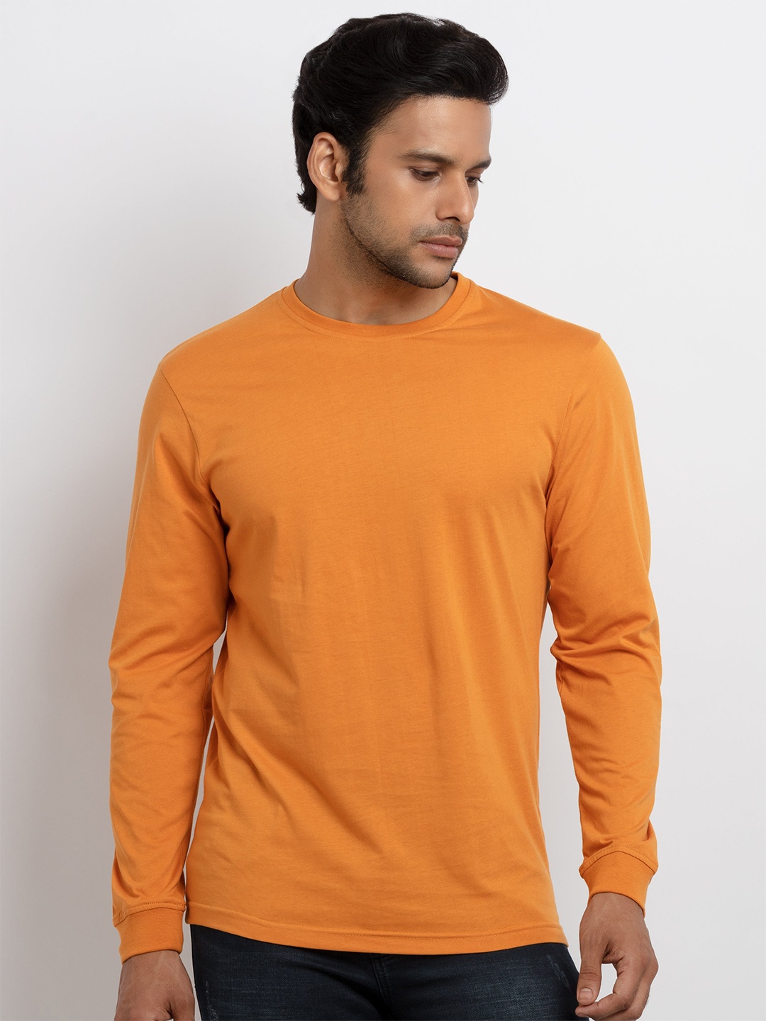 

Status Quo Men Mustard Yellow T-shirt
