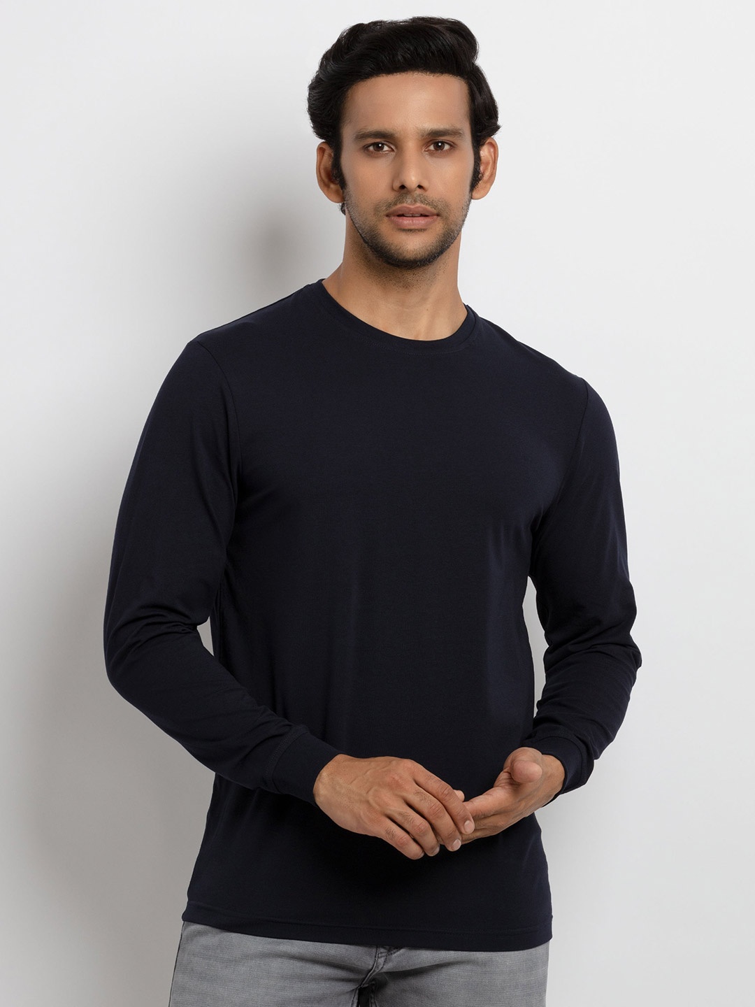 

Status Quo Men Navy Blue T-shirt