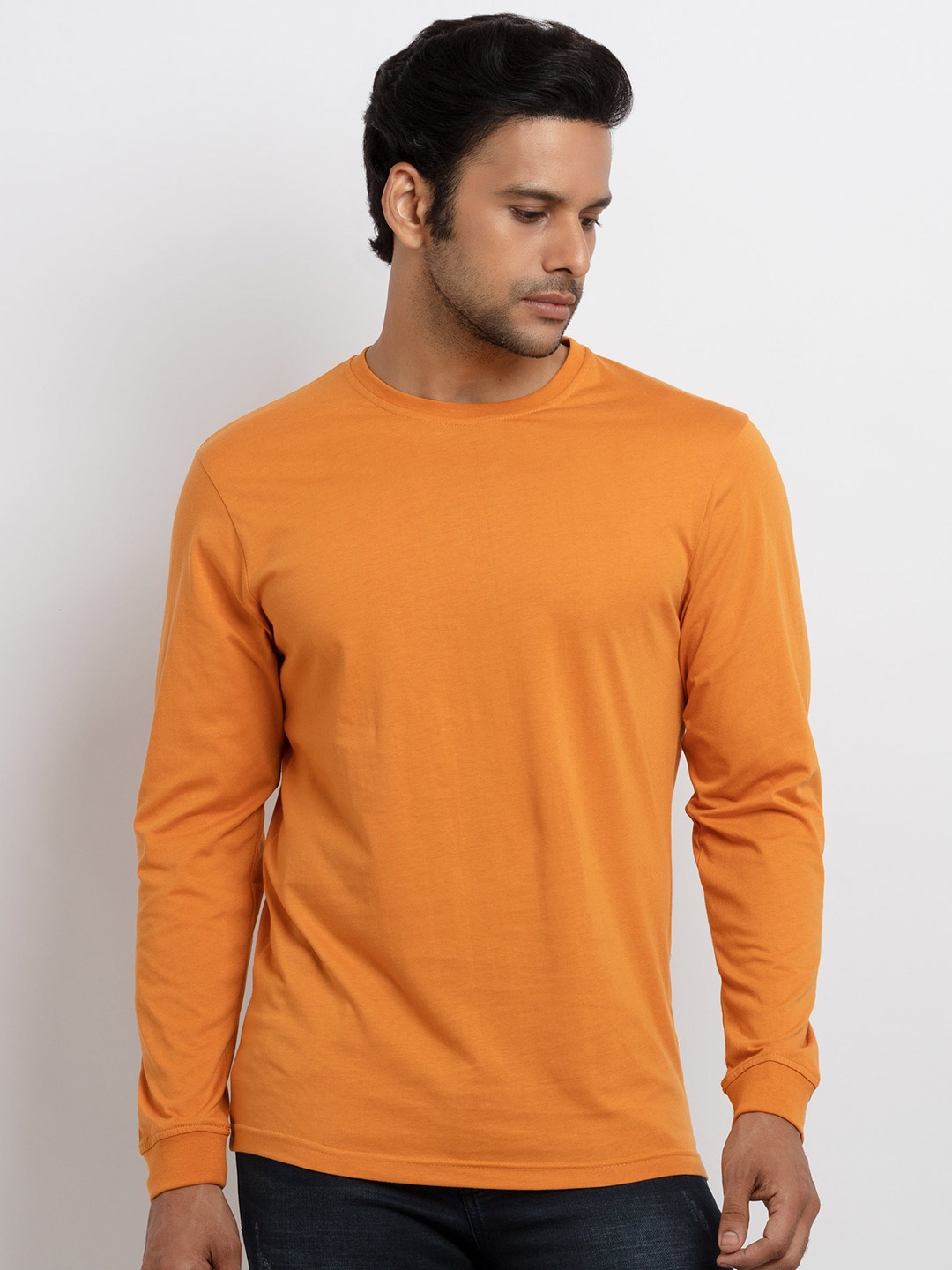 

Status Quo Men Mustard Yellow T-shirt