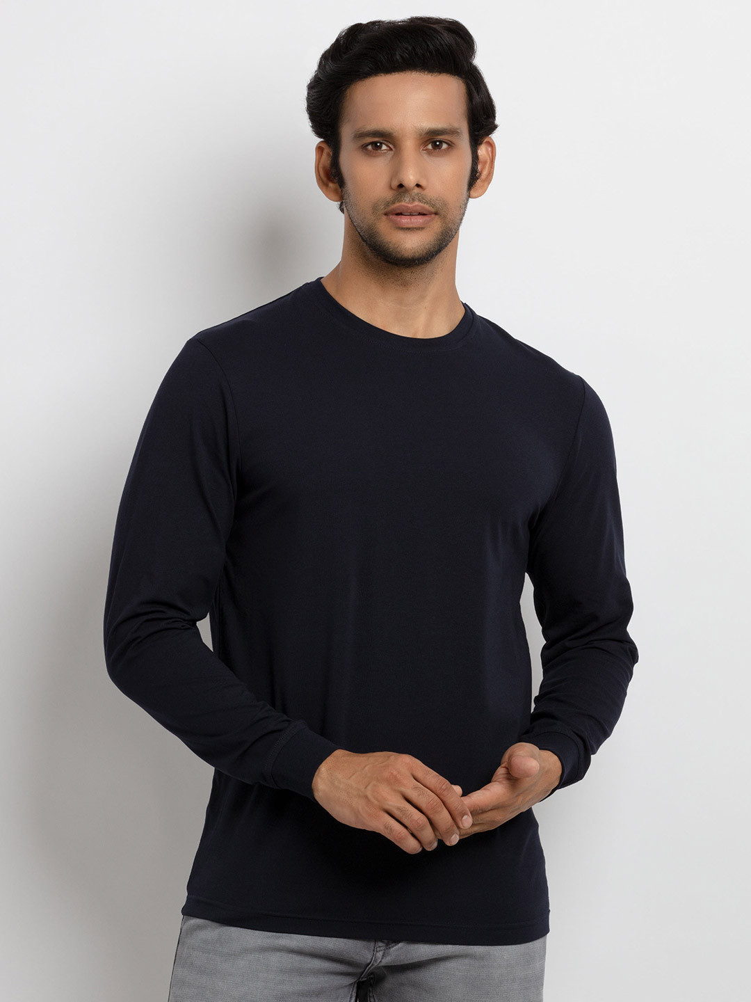 

Status Quo Men Navy Blue T-shirt