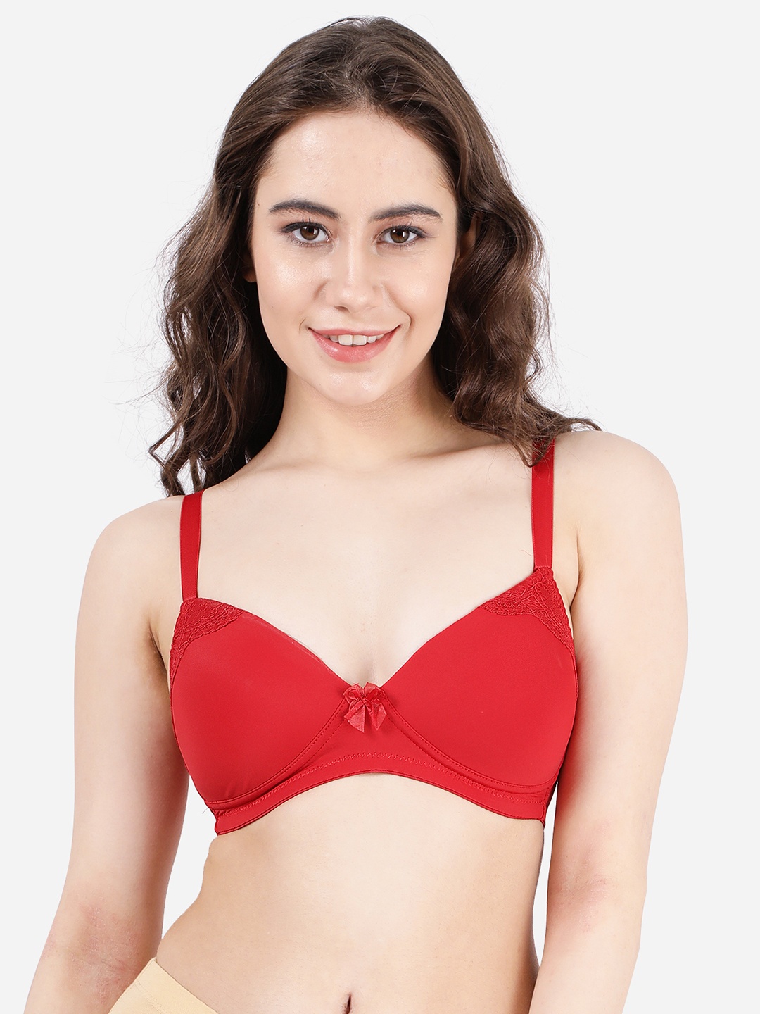 

shyaway Women Red Bra Lightly Padded