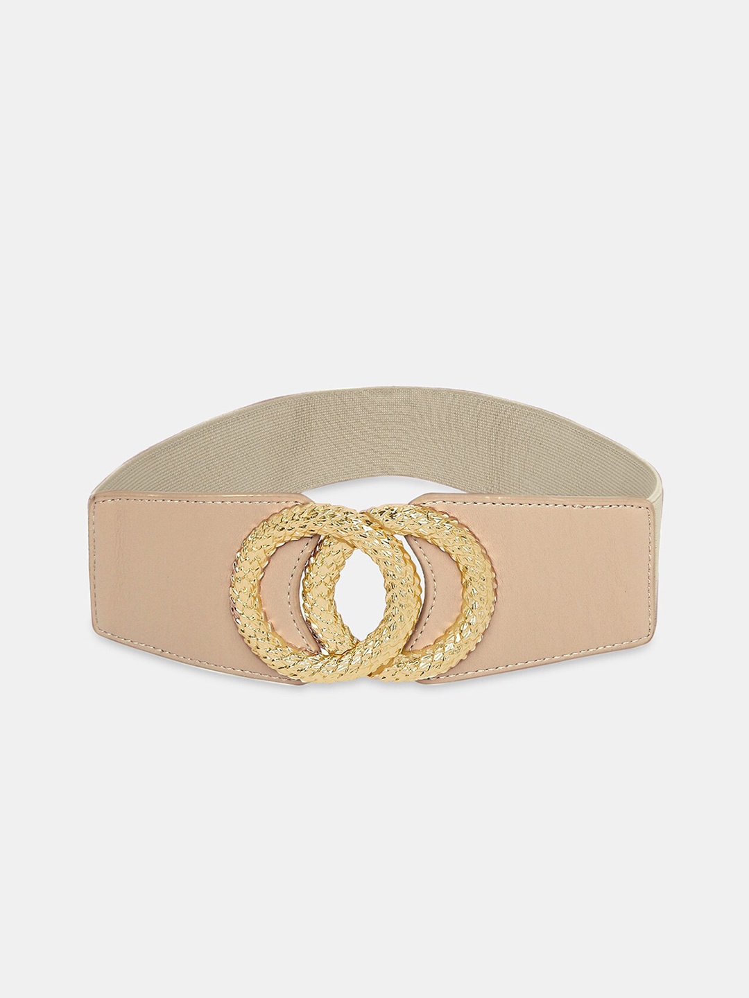 

20Dresses Women Beige Stretchable Wide Belt