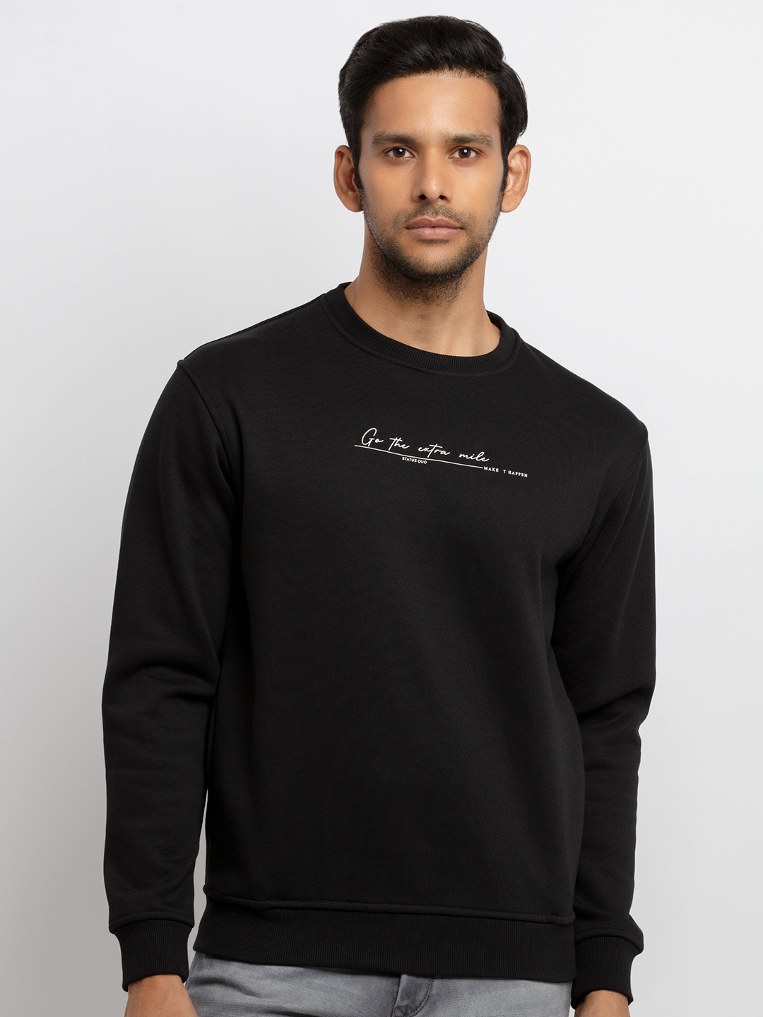 

Status Quo Men Black Sweatshirt
