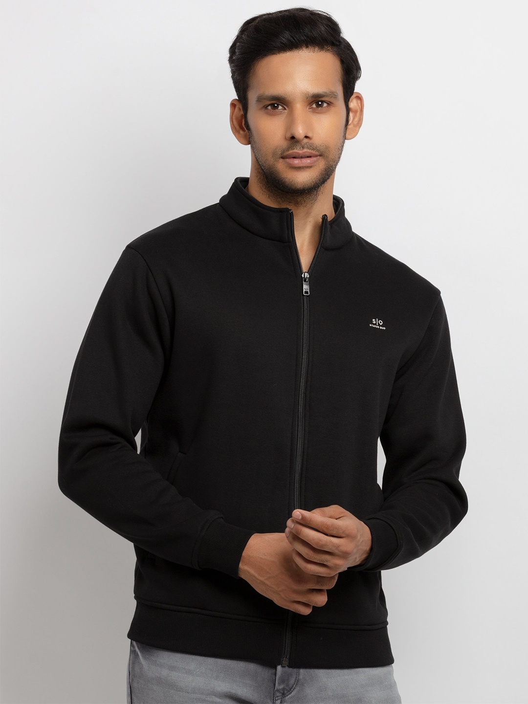 

Status Quo Men Black Sweatshirt