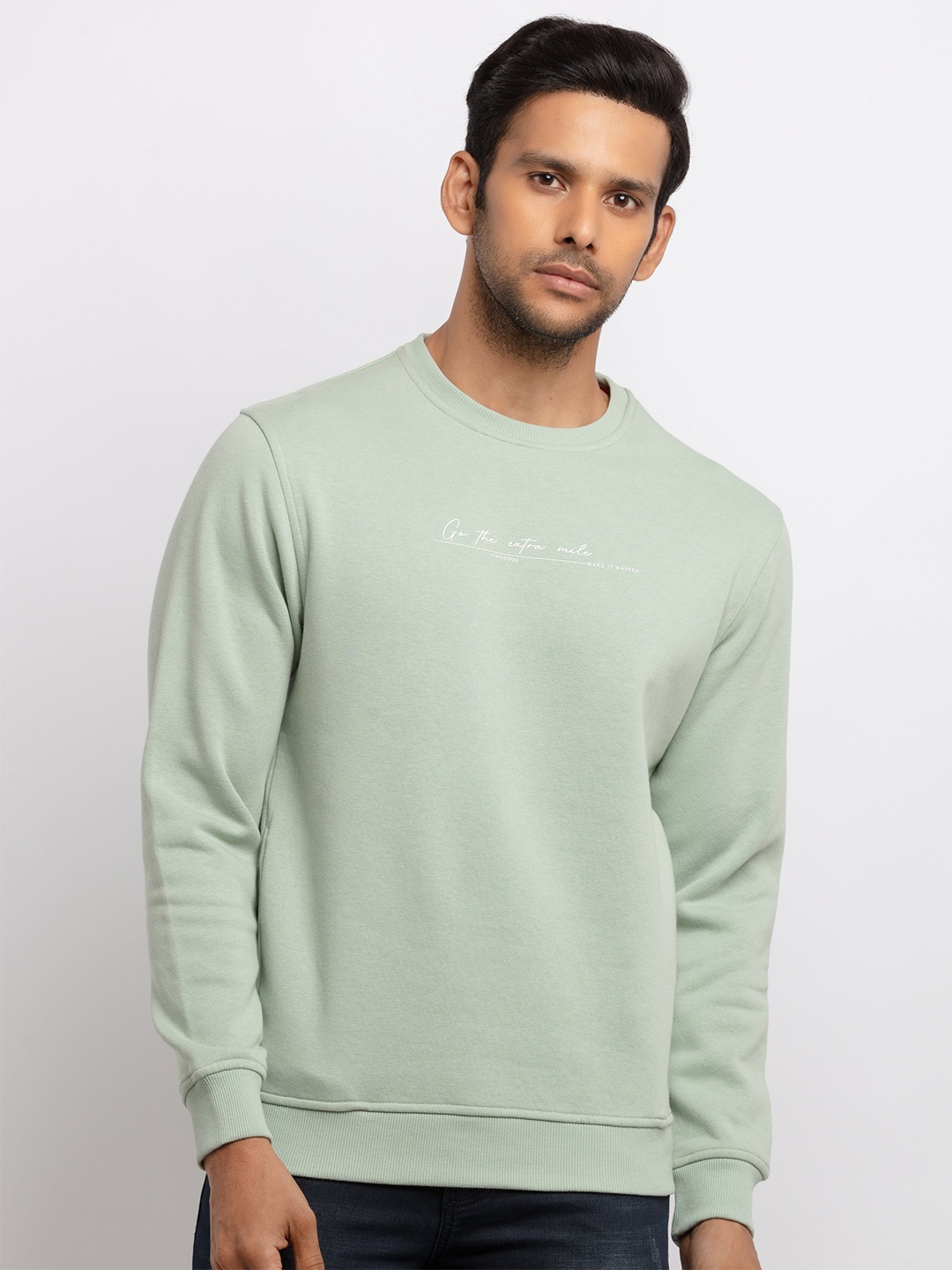 

Status Quo Men Green Sweatshirt