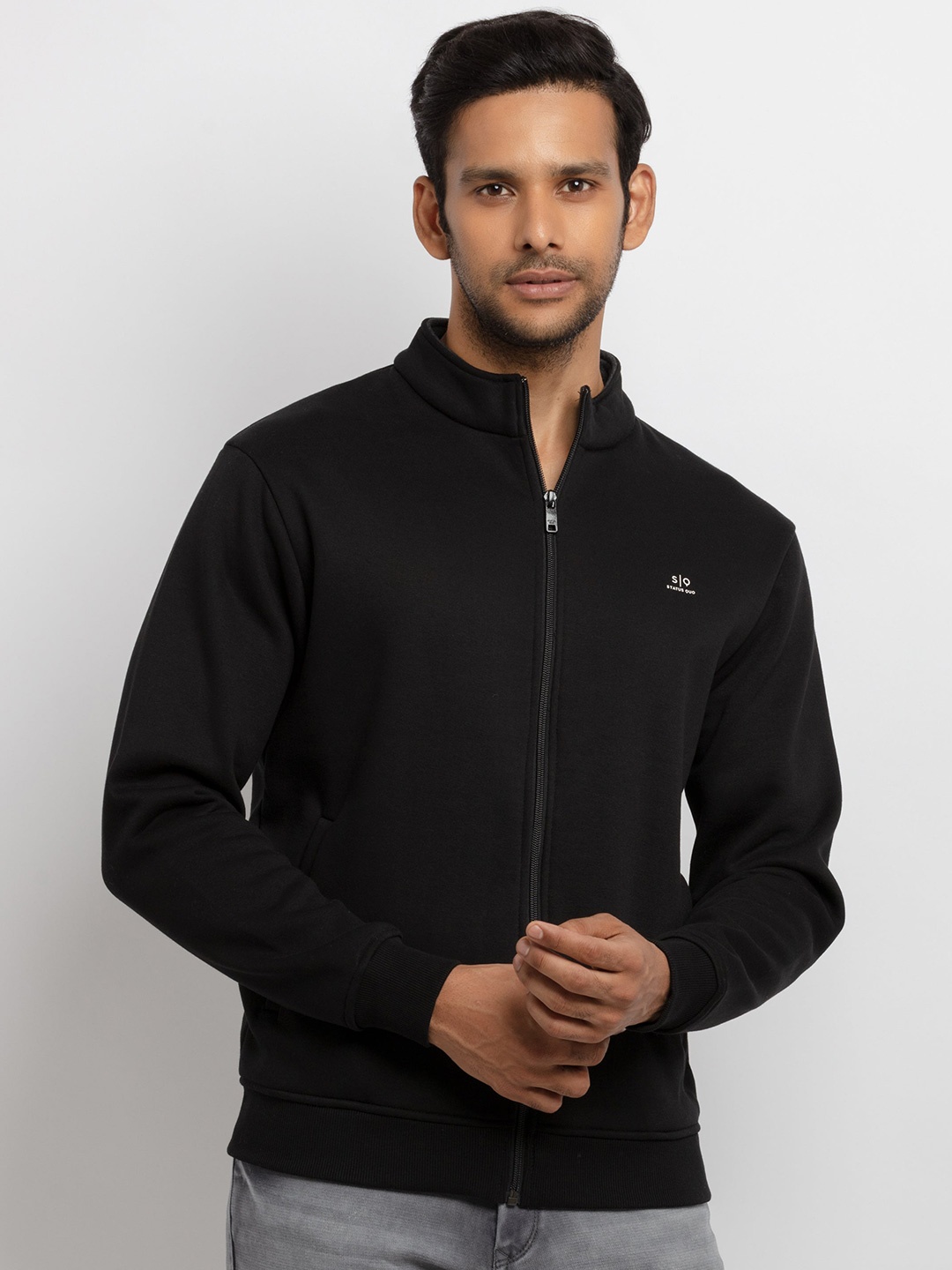 

Status Quo Men Black Sweatshirt