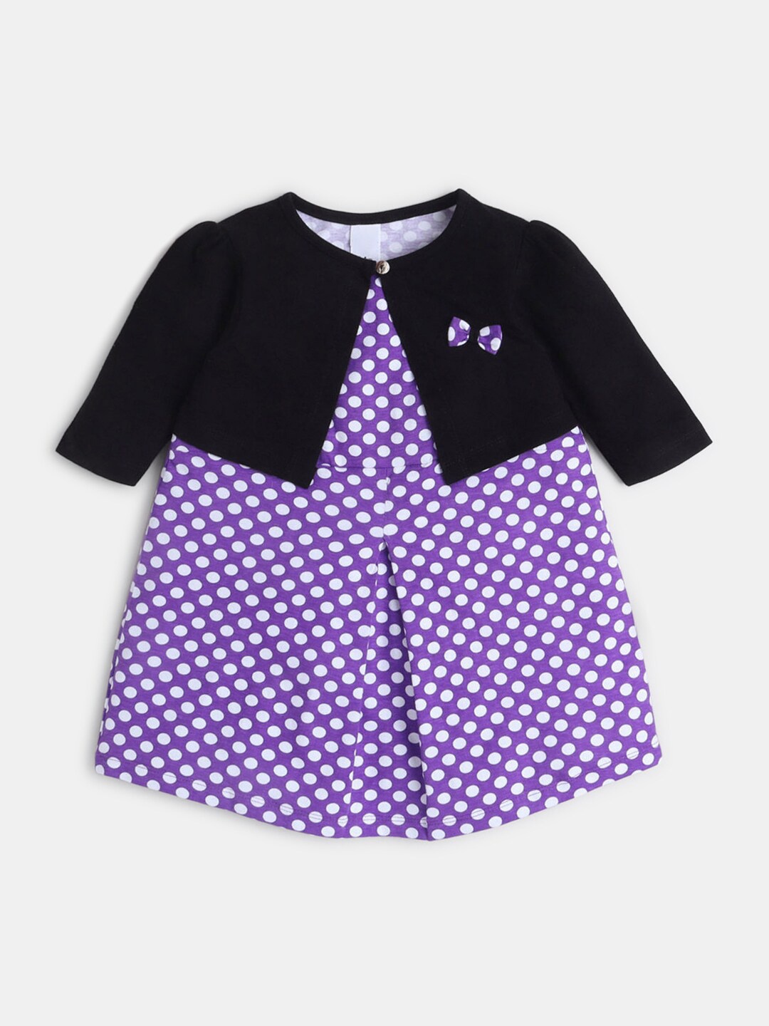 

Hopscotch Purple A-Line Dress