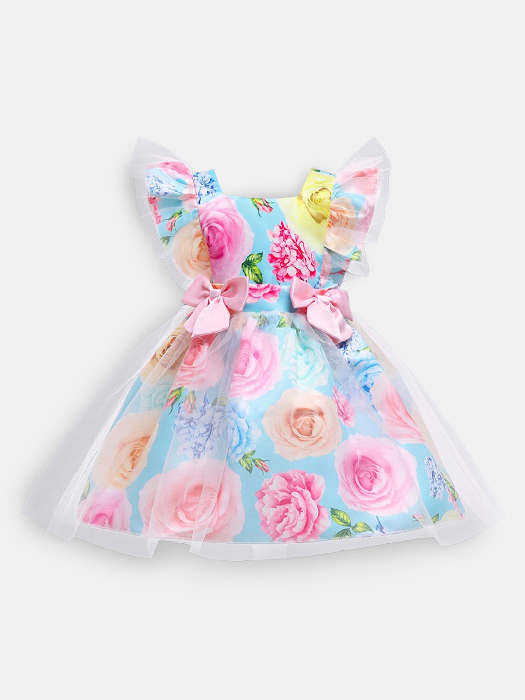 

Hopscotch Blue Floral Sheath Dress